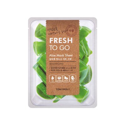 FRESH TO GO ALOE MASK SHEET (MASCARILLA FACIAL DE ALOE)